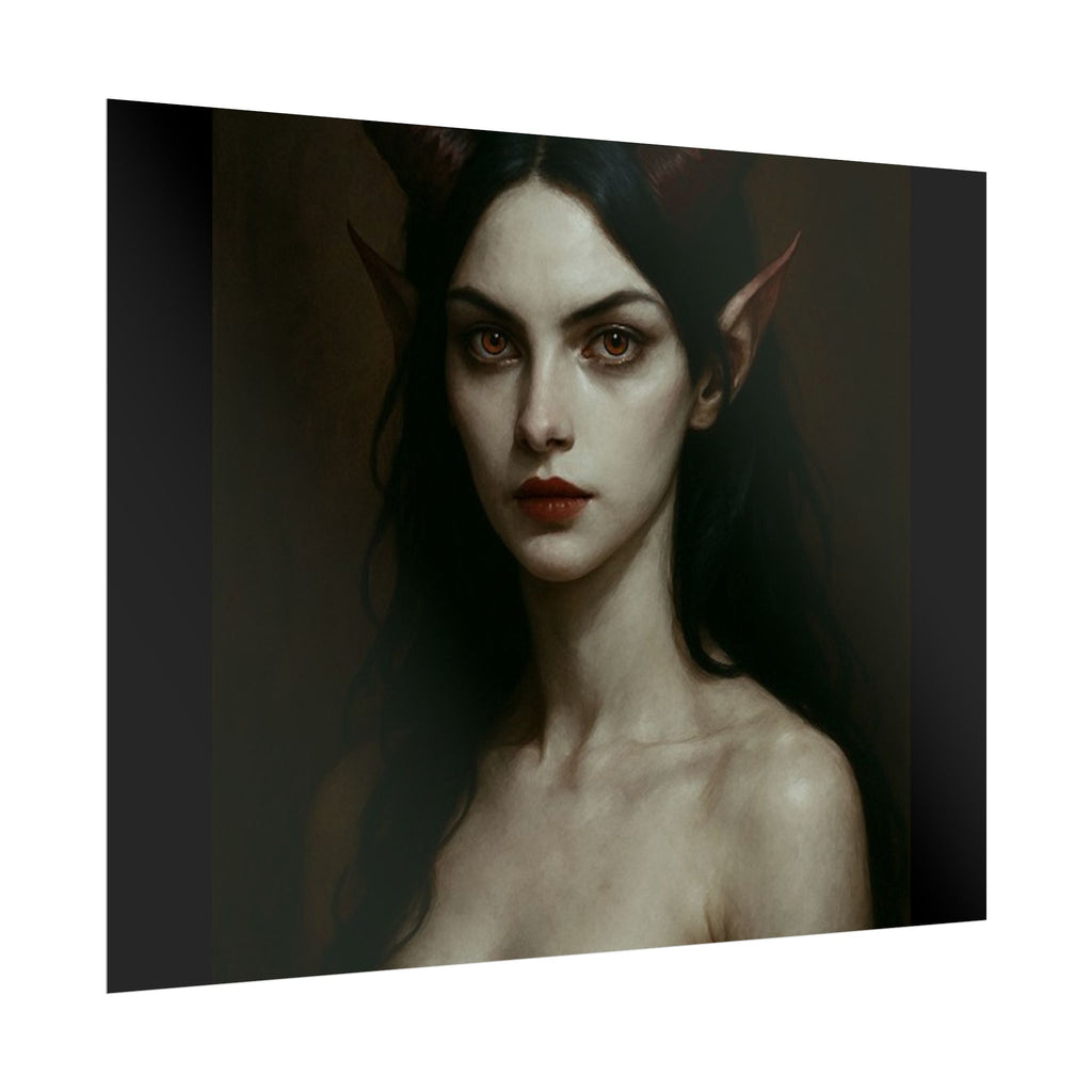 Gothic Art Rolled Posters, Dark Fantasy Wall Decor