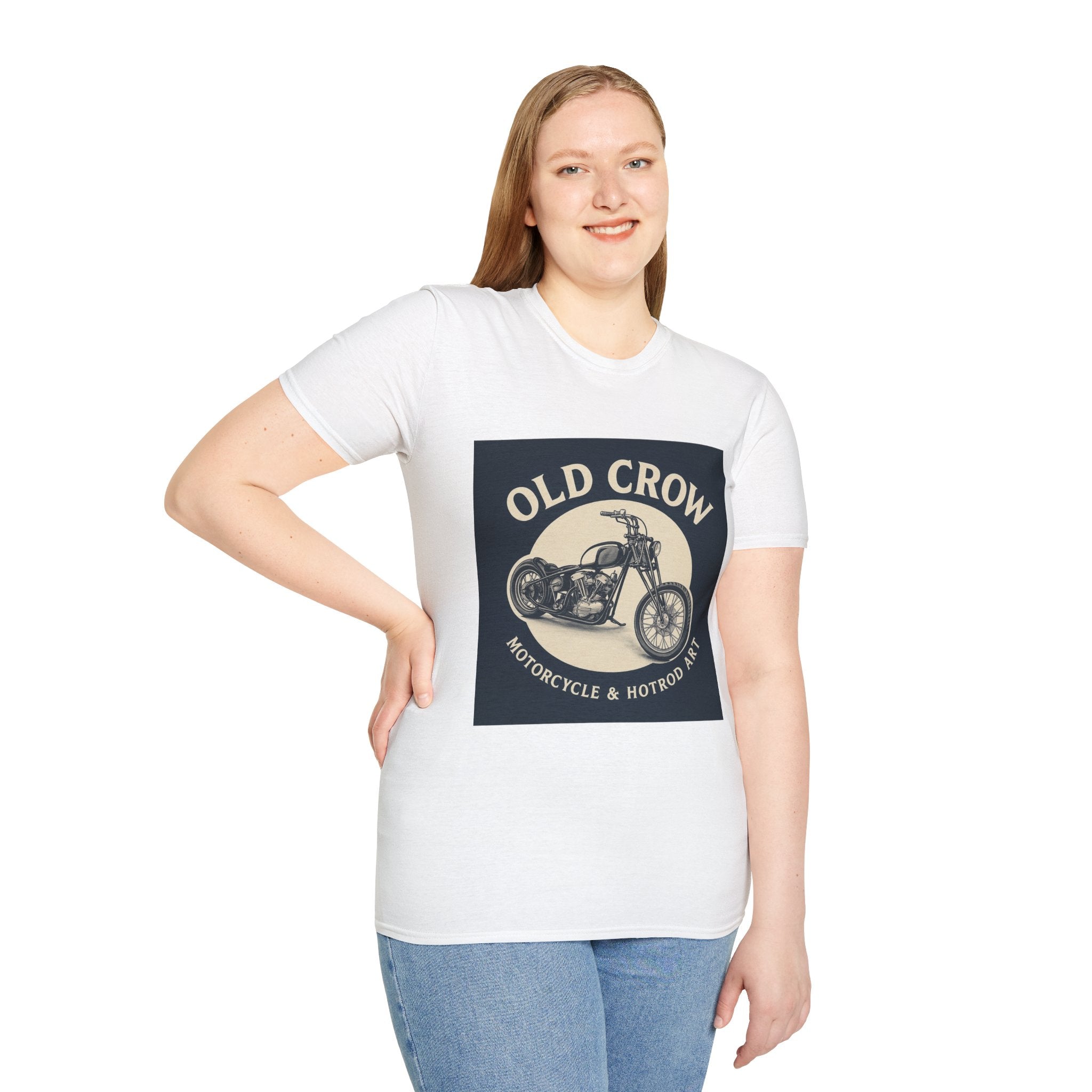 Old Crow Vintage Chopper Softstyle T-Shirt