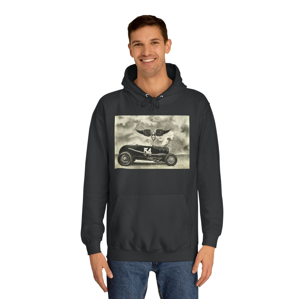 No. 54 Winged Hotrod Hoodie