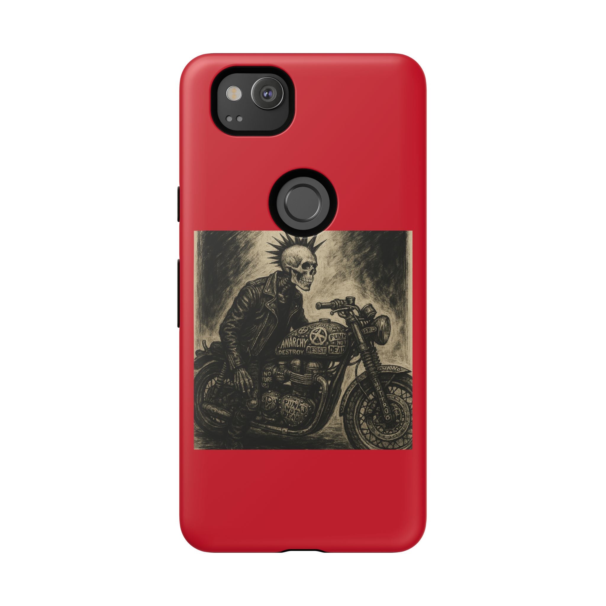 Gothic Punk Biker Skeleton Cases