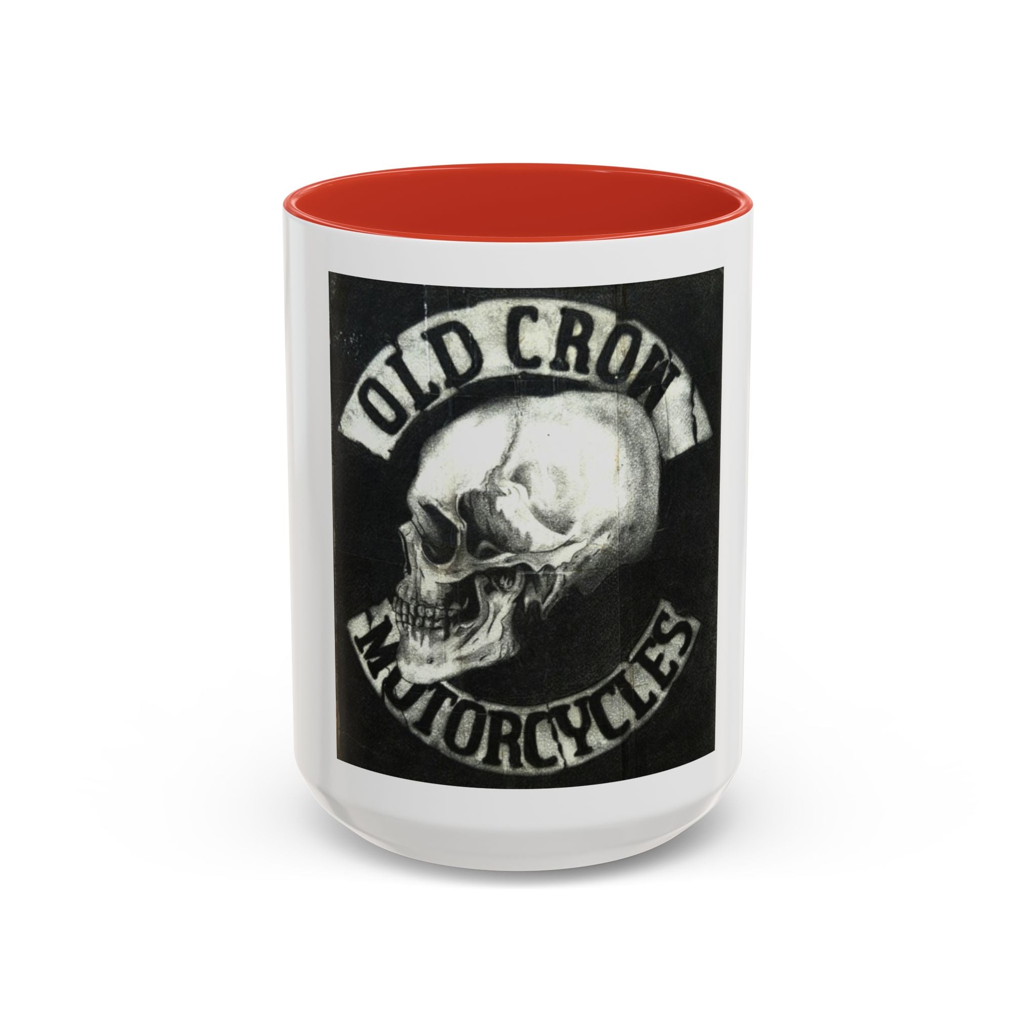 Old Crow Motorcycles Skull Mug