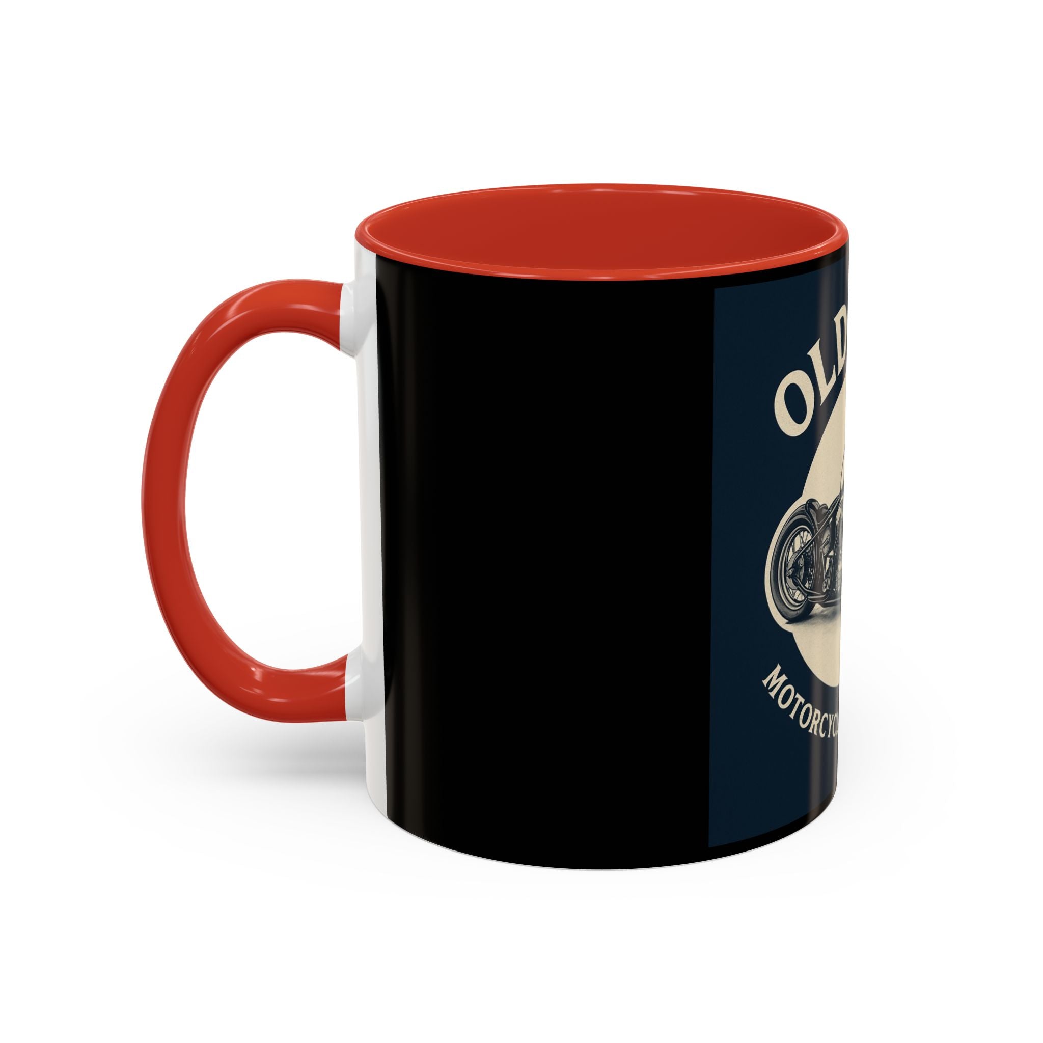 4 Old Crow Motorcycle Art Coffee Mug