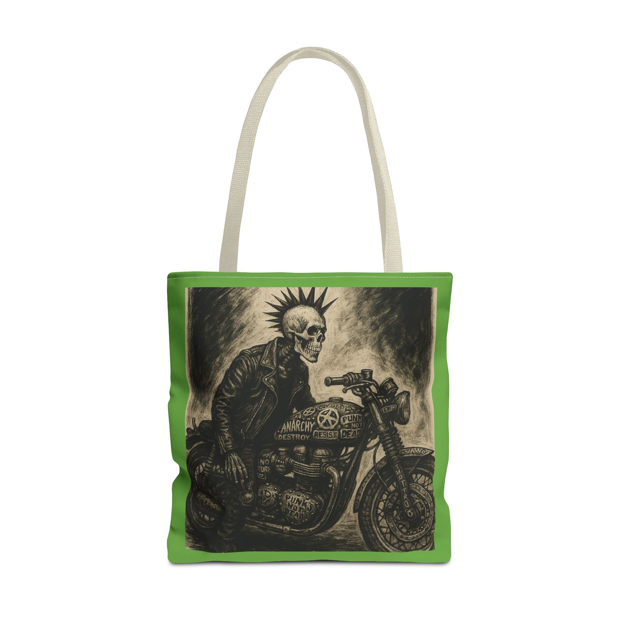 Heavy Metal Punk Rider Tote Bag