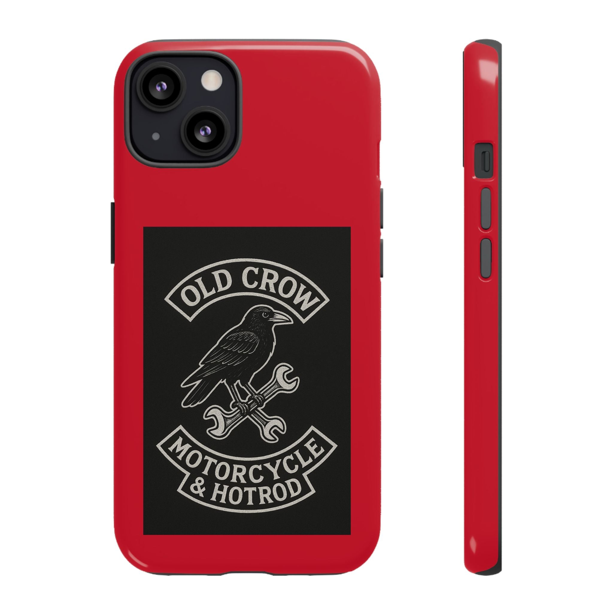 Old Crow Garage Retro Hotrod Rider Cases