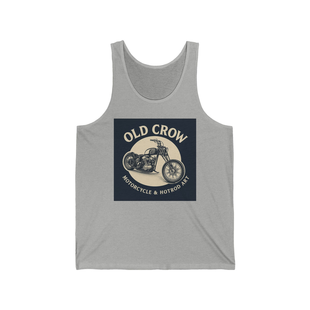 Old Crow Chopper Art Jersey Tank