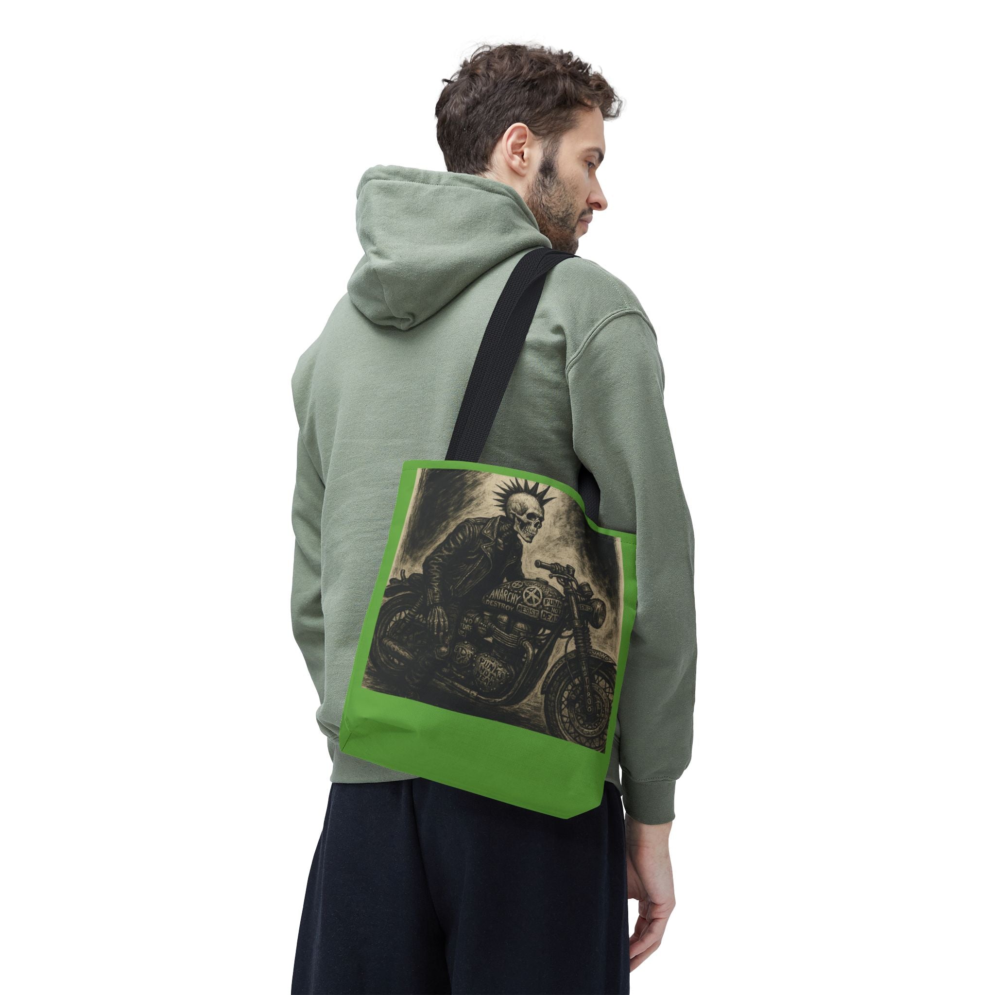 Heavy Metal Punk Rider Tote Bag