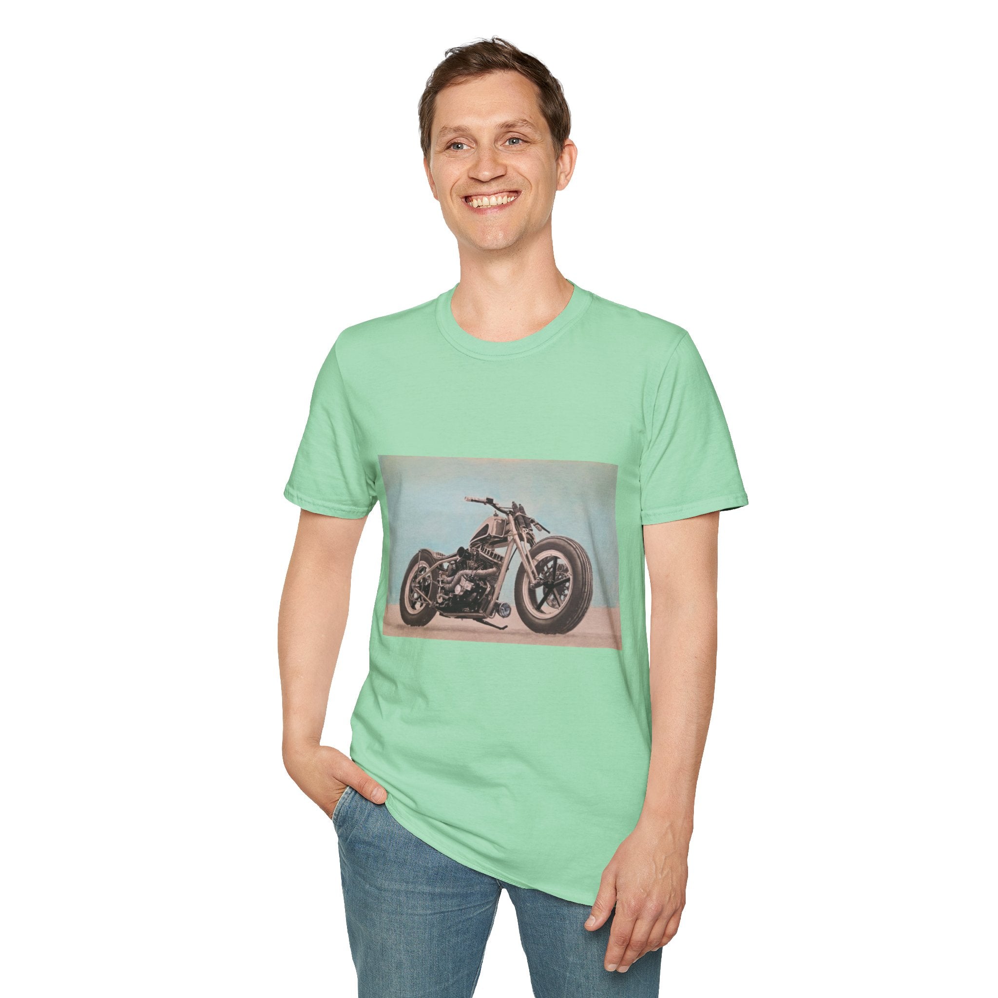 Low-Rider Chopper Canvas T-Shirt