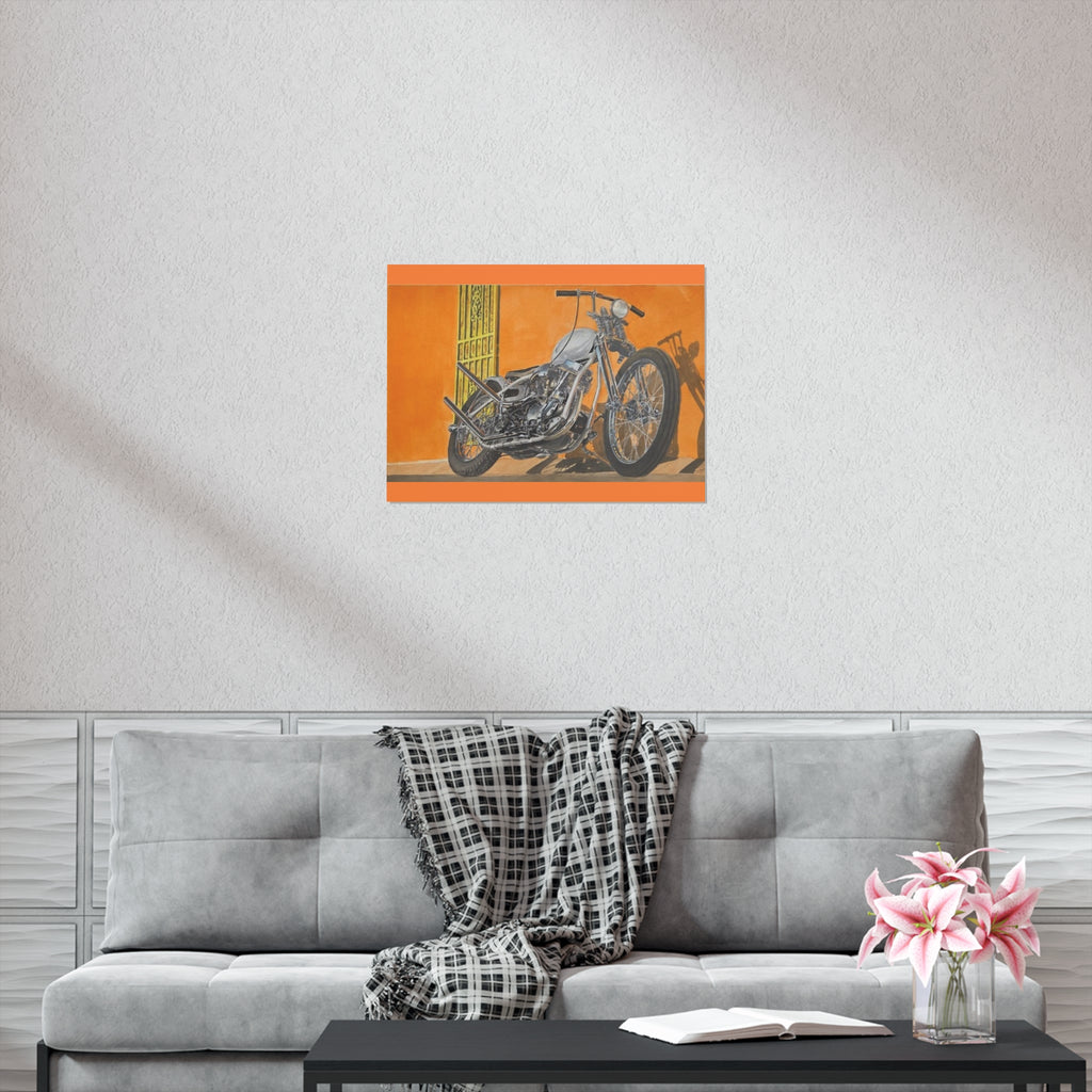 Steel Shadows  Art Print