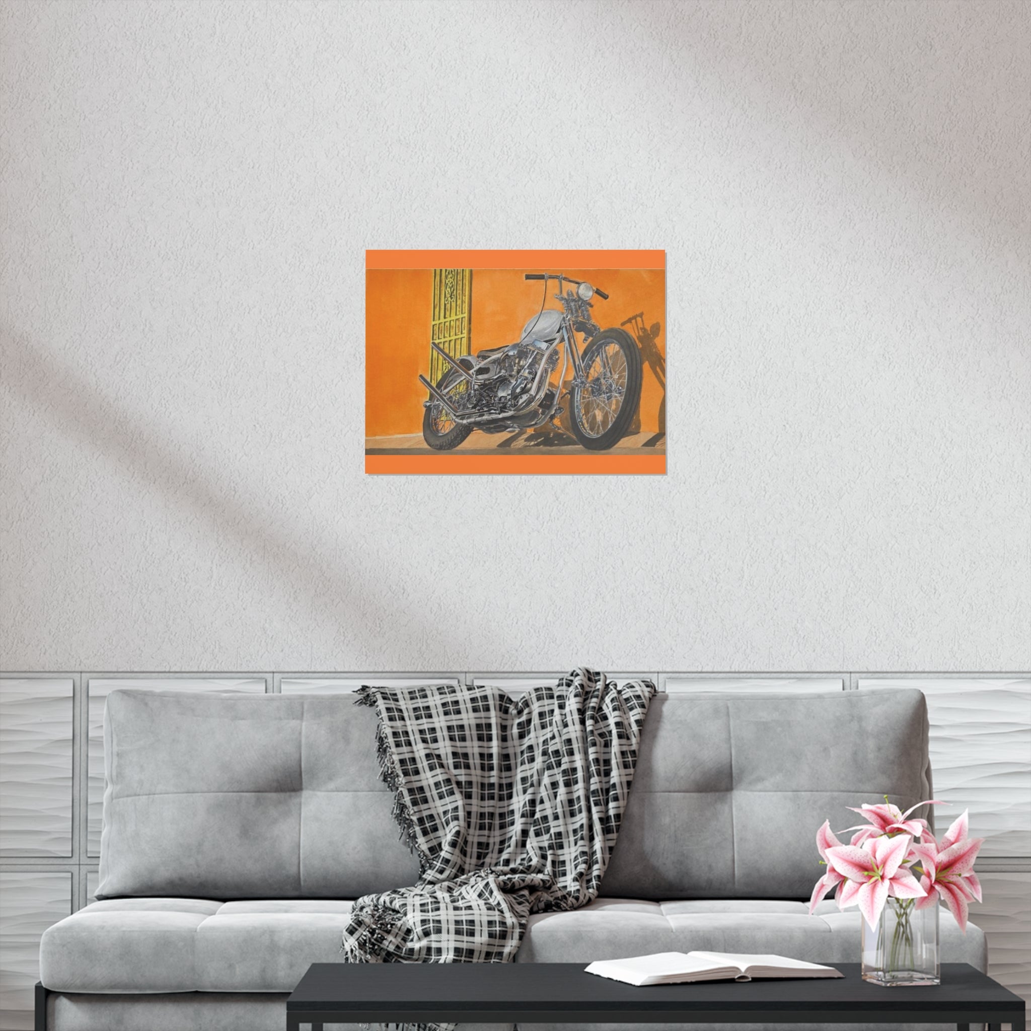 Steel Shadows  Art Print