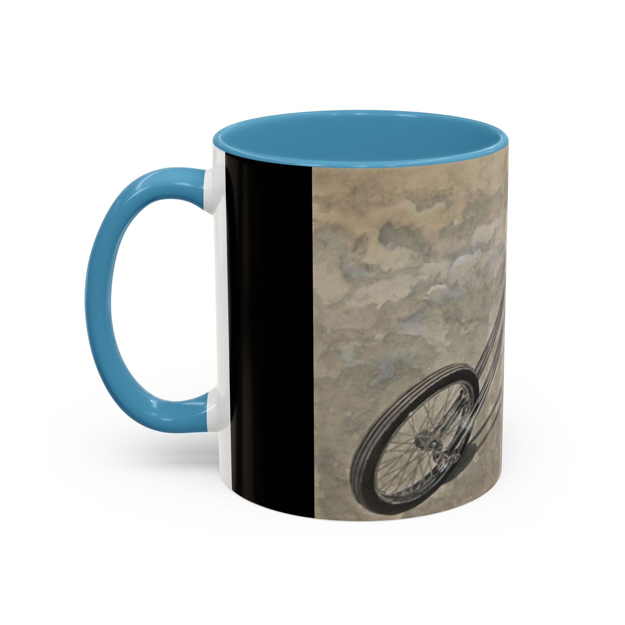 14 Vintage Motorcycle Accent Coffee Mug