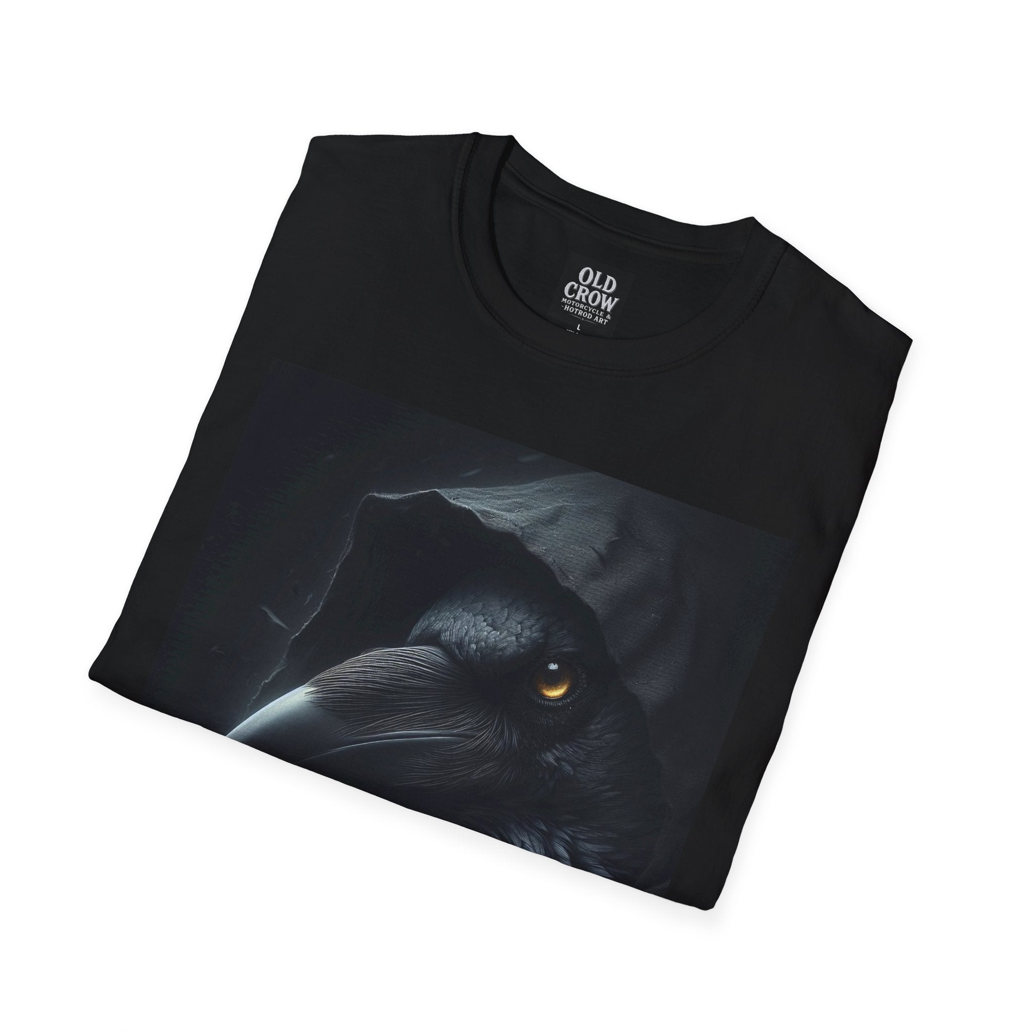Mystical Crow in Hood T-Shirt