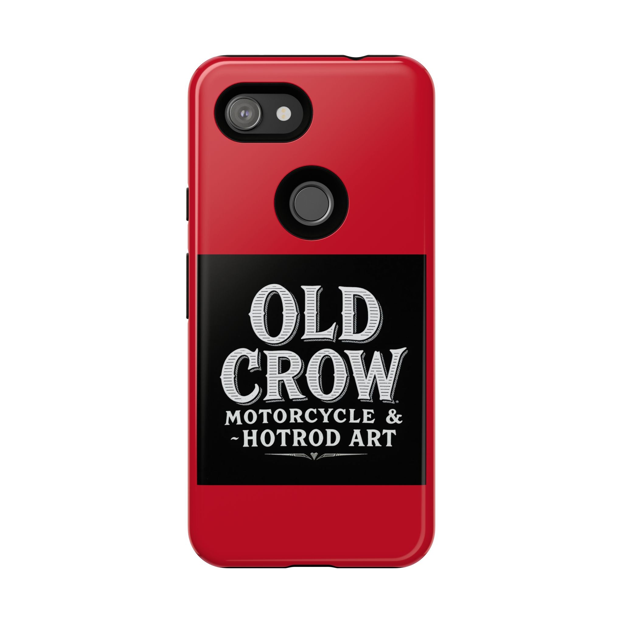 Classic Old Crow Garage Typography Cases