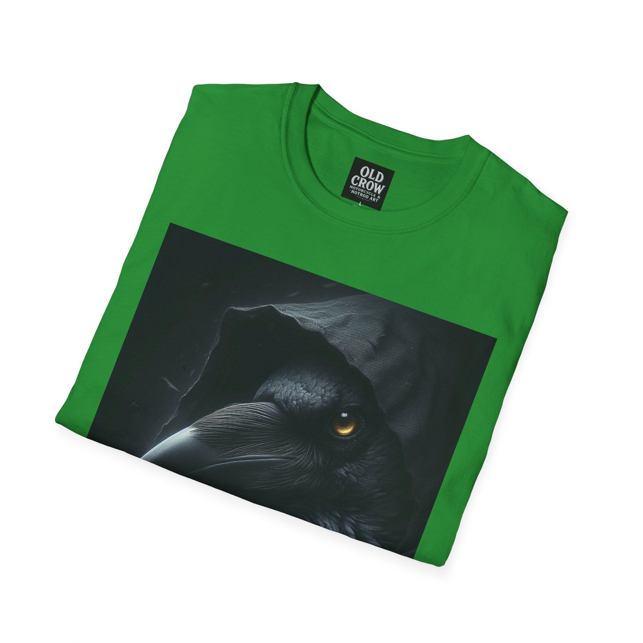 Mystical Crow in Hood T-Shirt