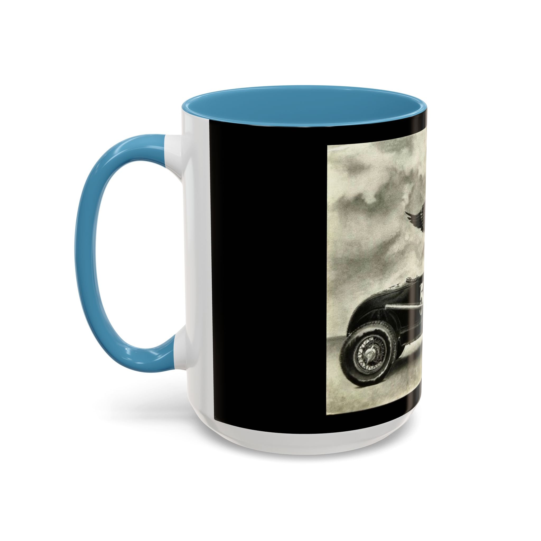 18 Vintage Racing Accent Coffee Mug