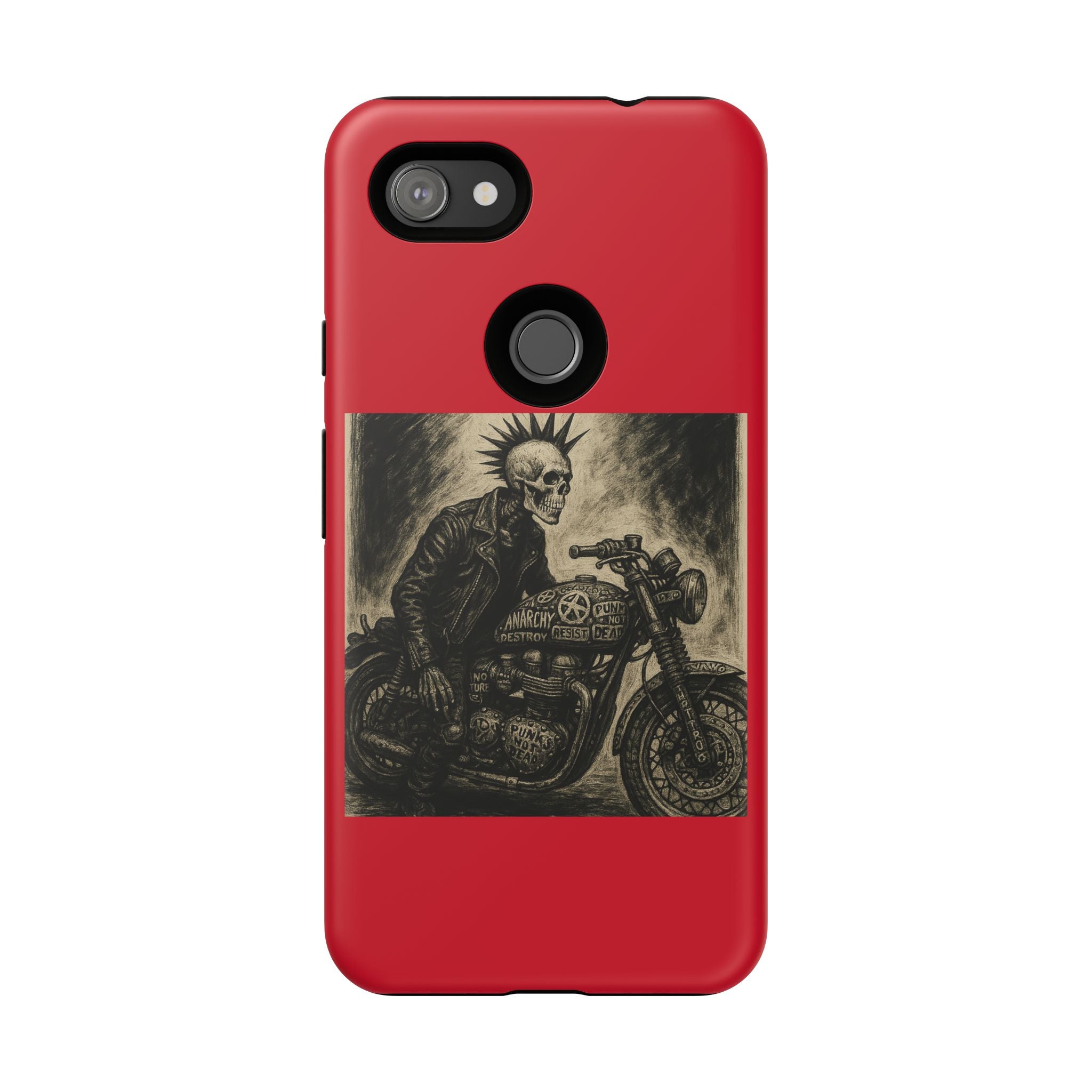 Gothic Punk Biker Skeleton Cases