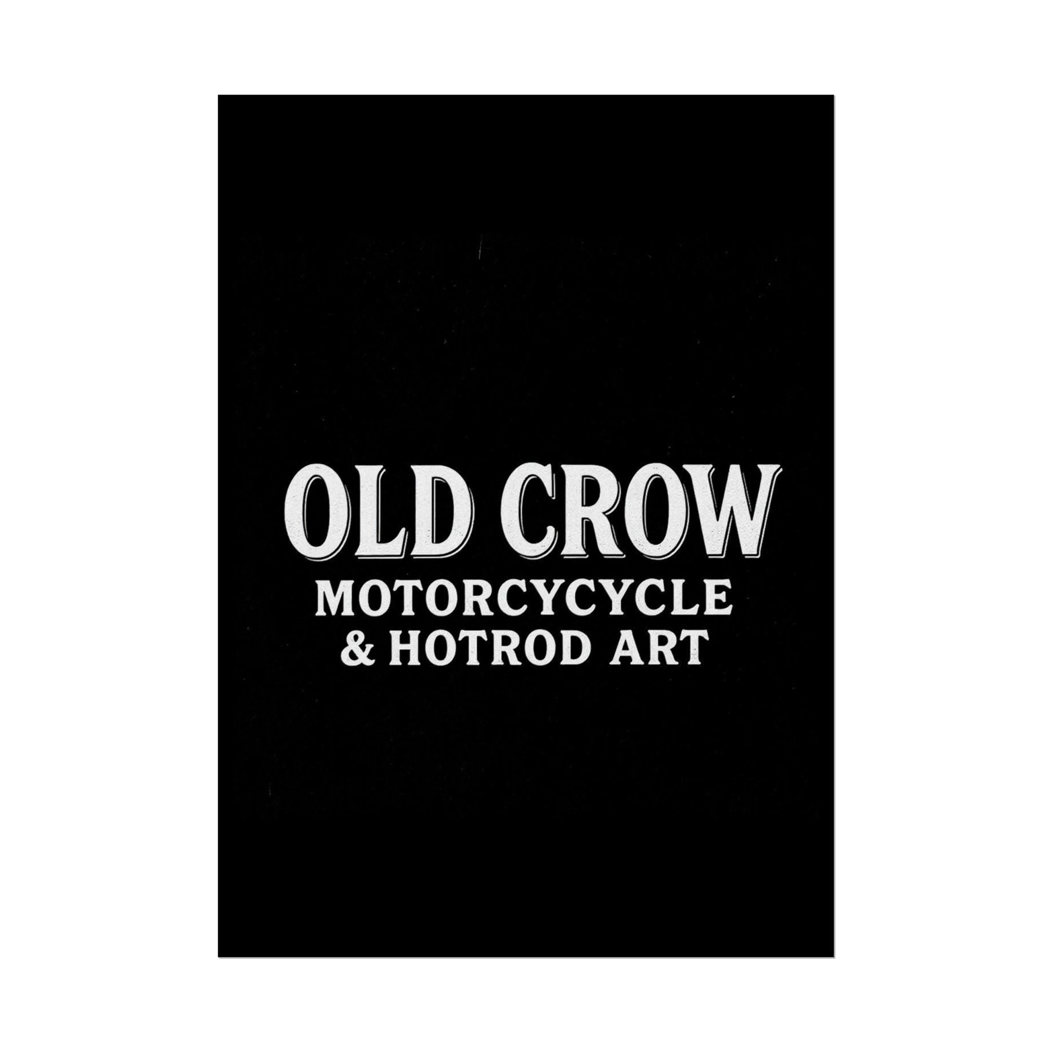 Old Crow: The Omen Art Rolled Posters