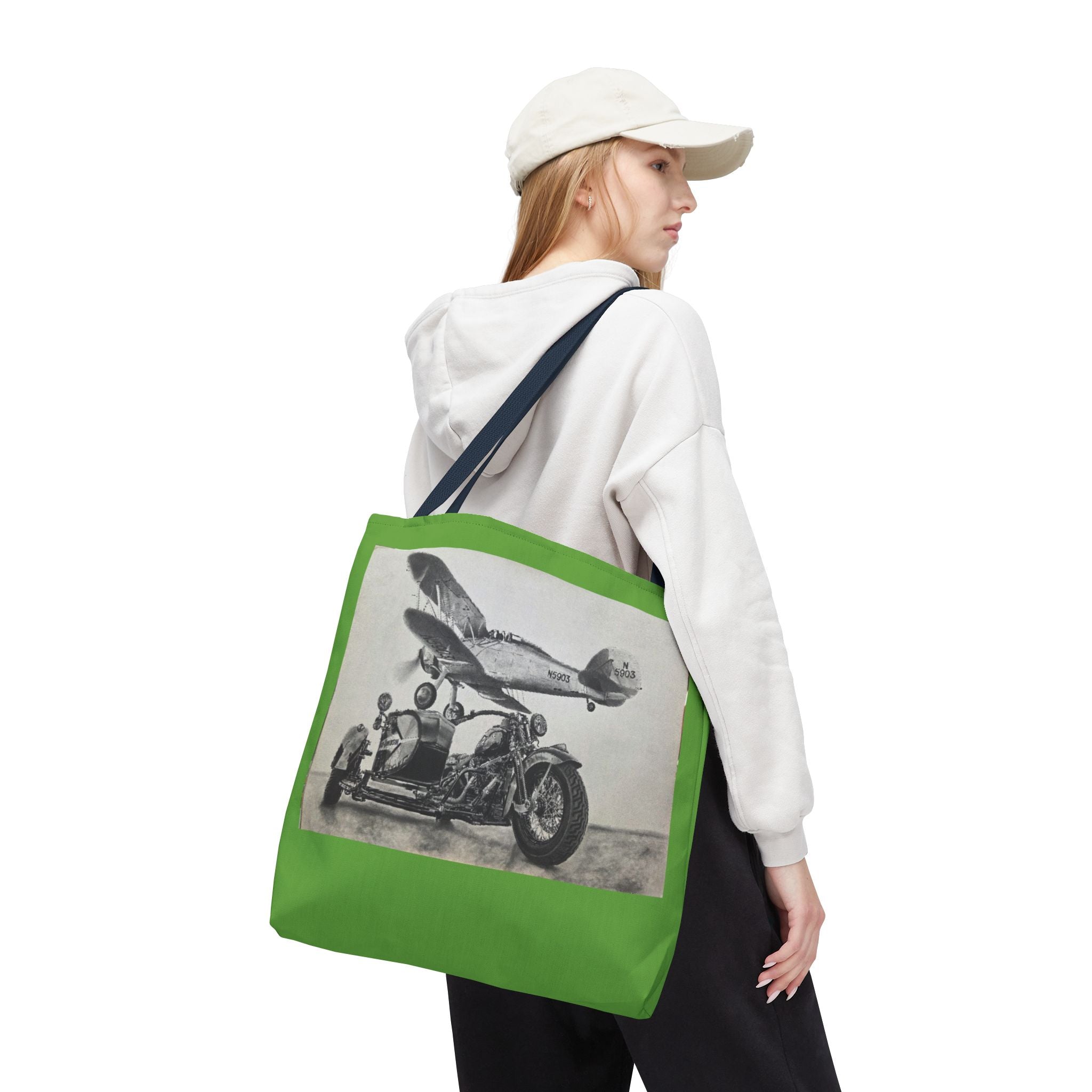 Biplane Brotherhood Tote Bag