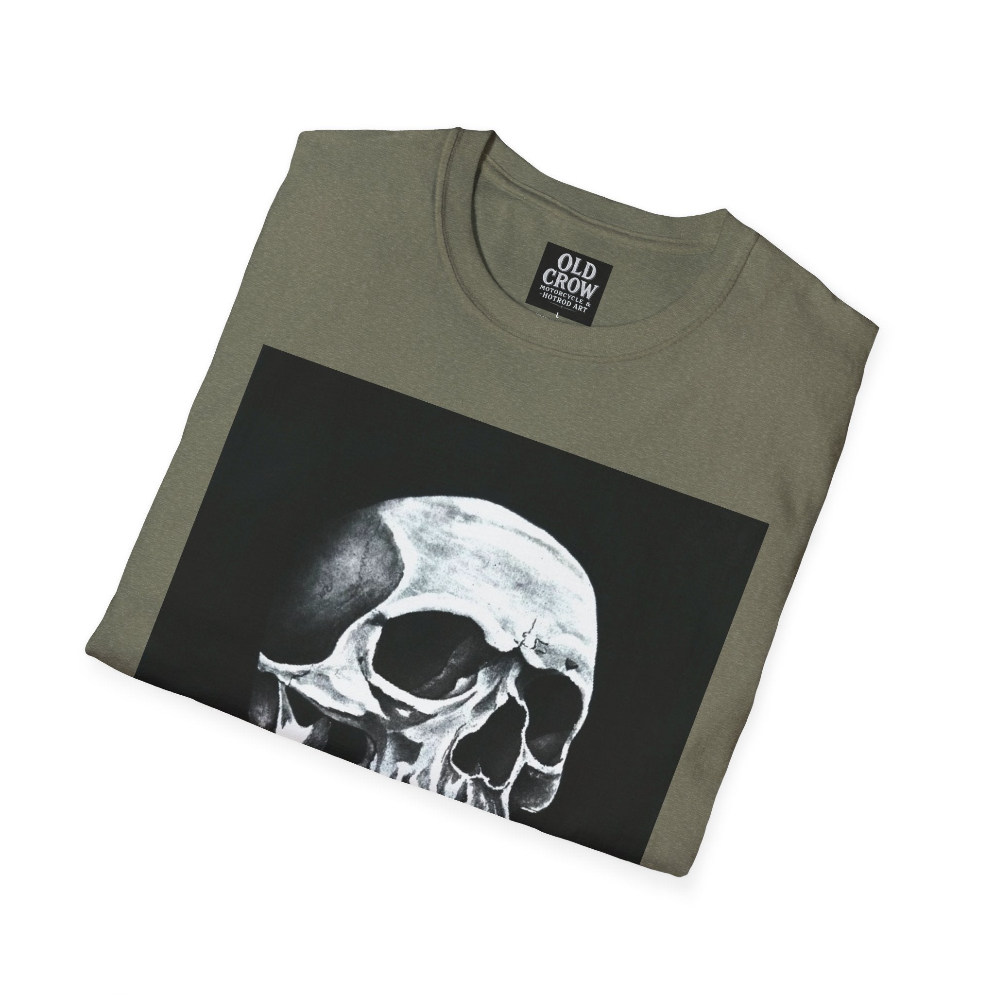 Skull of Shadows Softstyle T-Shirt, classic skull