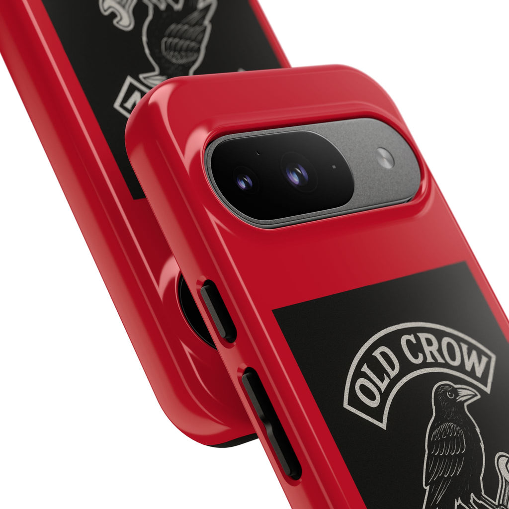 Old Crow Garage Retro Hotrod Rider Cases