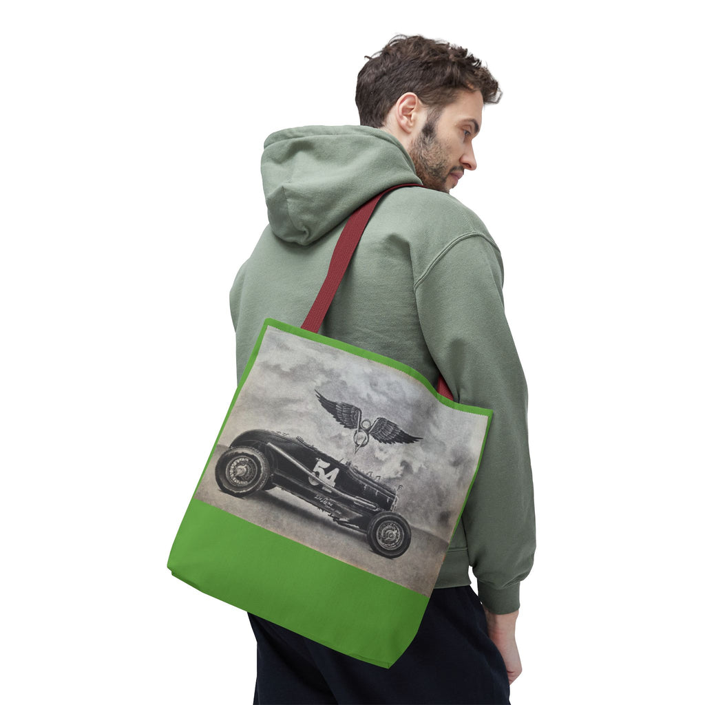 Speed & Spirit Tote Bag
