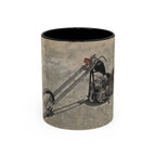 14 Vintage Motorcycle Accent Coffee Mug