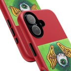 Flying Eyeball Drip Art Cases