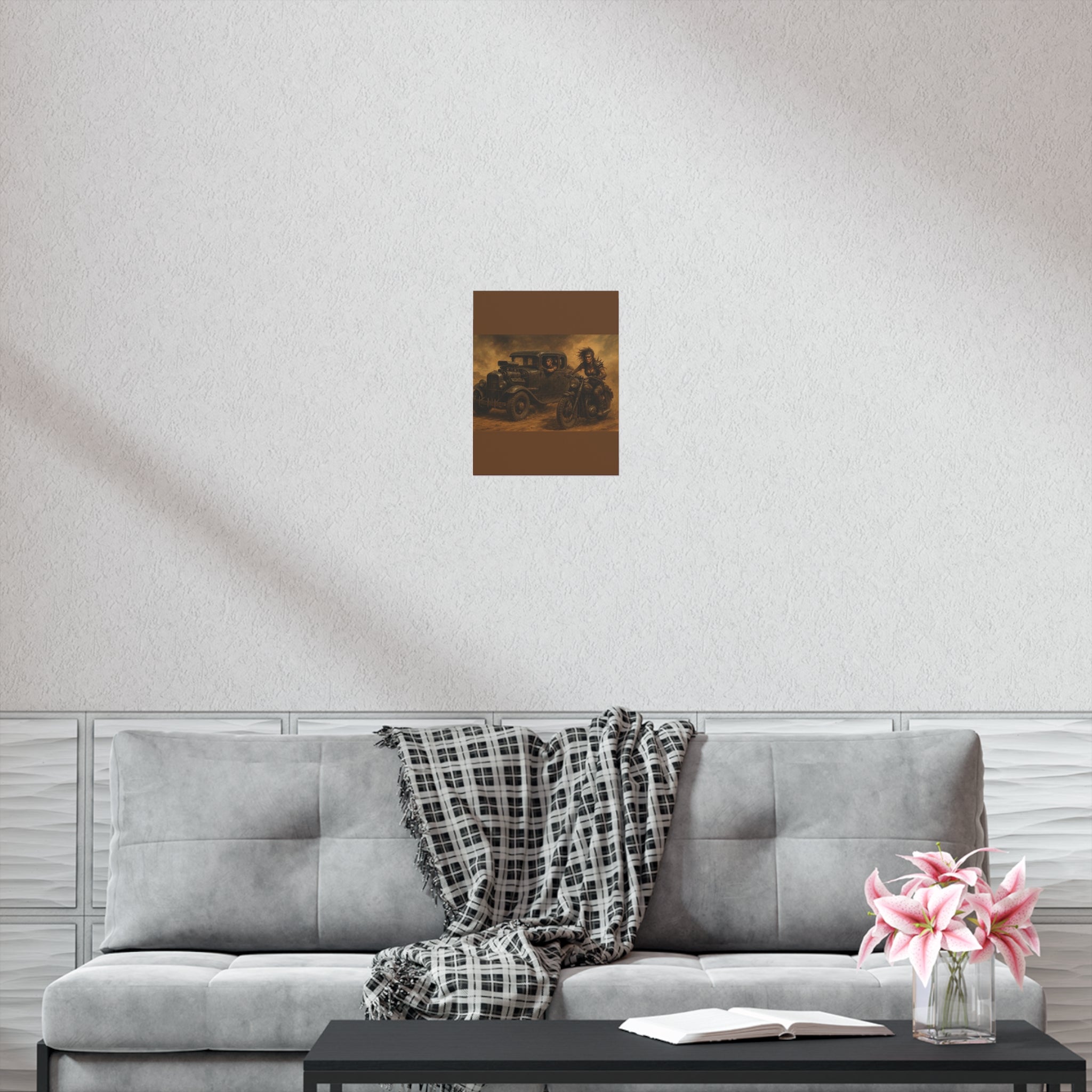 Full Throttle Fury Art Print, Uncoated Poster for Home Decor