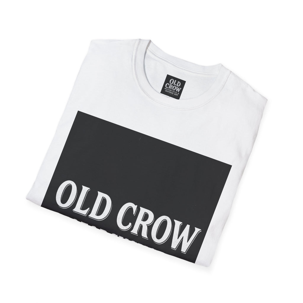 Old Crow Motorcycle & Hotrod Art  T-Shirt