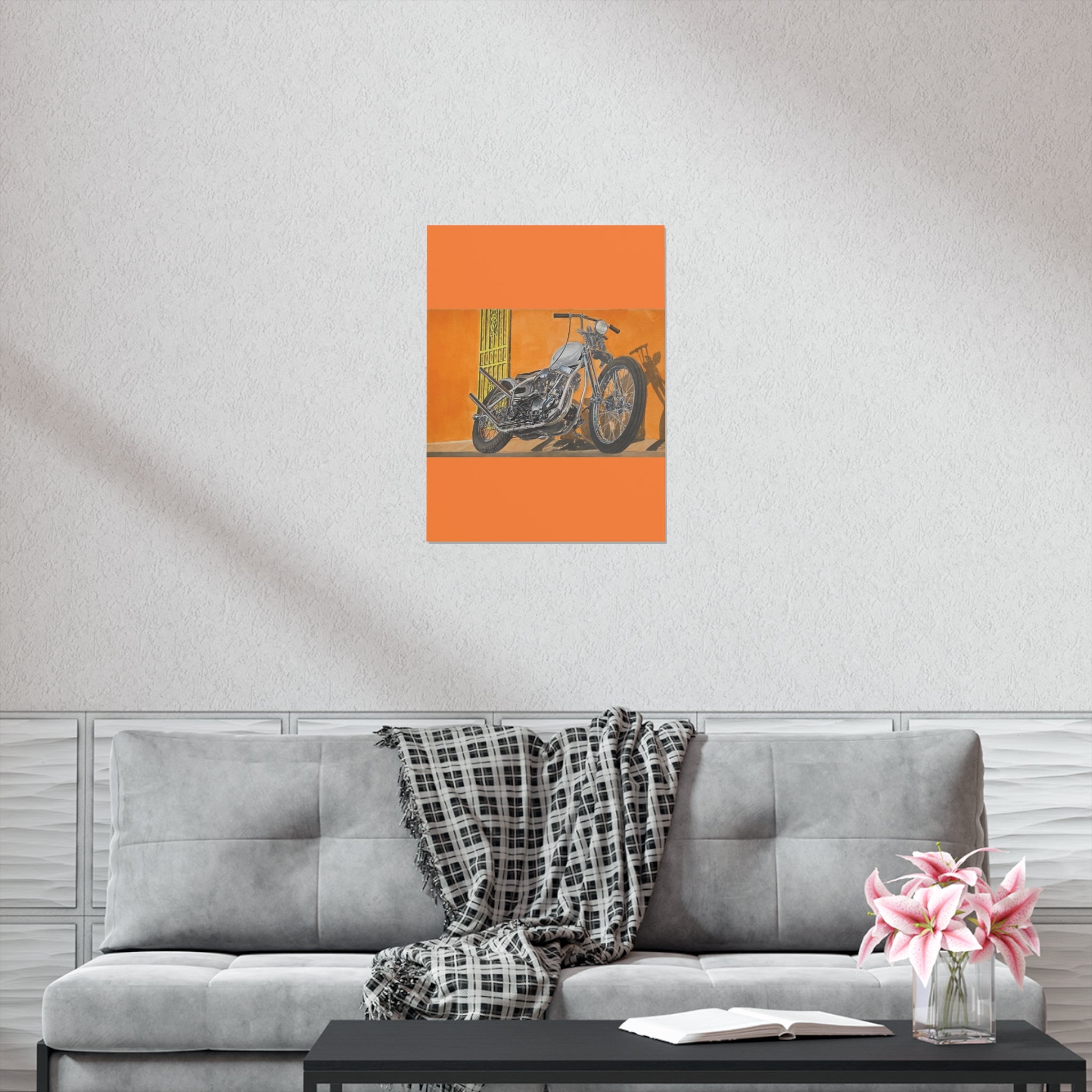 Steel Shadows  Art Print