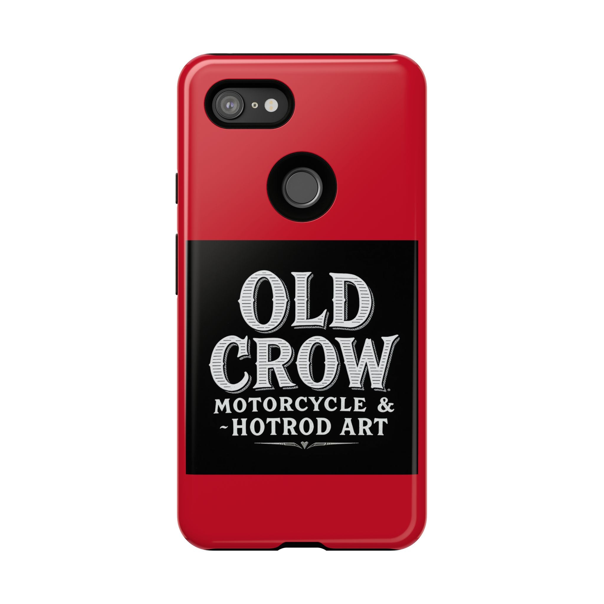 Classic Old Crow Garage Typography Cases