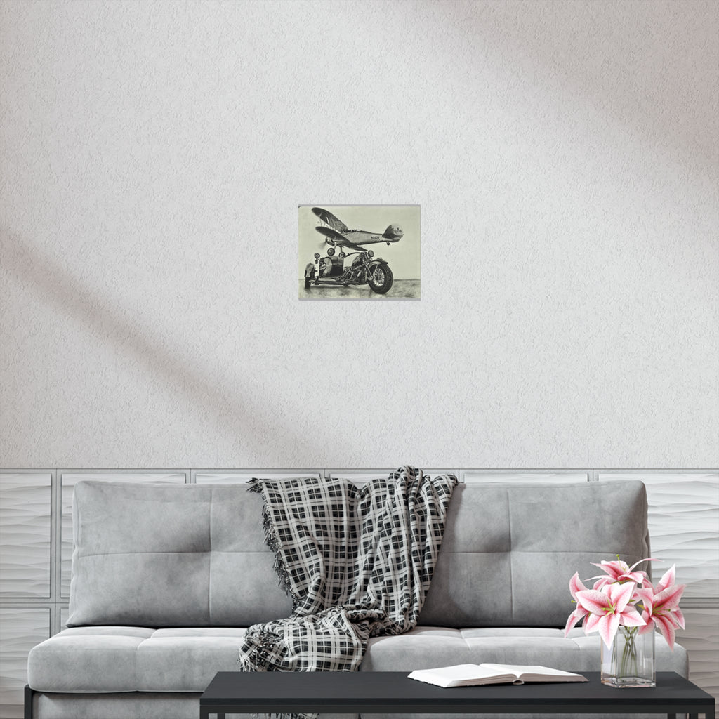 From Runway to Highway Transportation Art Print