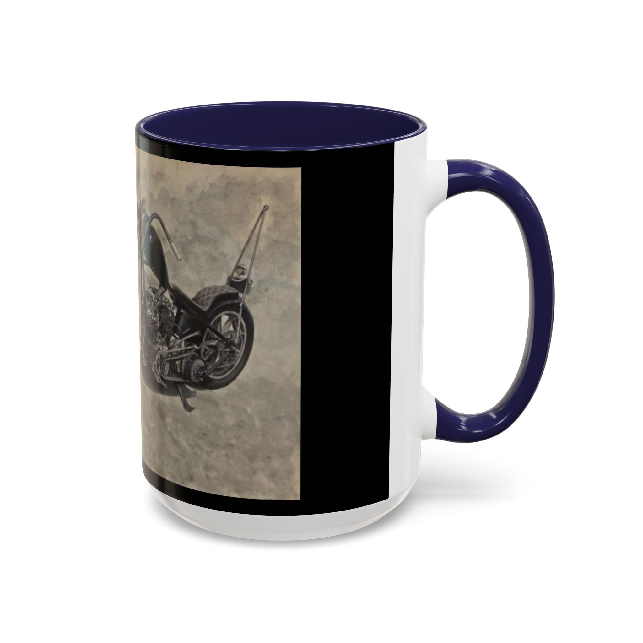14 Vintage Motorcycle Accent Coffee Mug