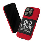 Classic Old Crow Garage Typography Cases