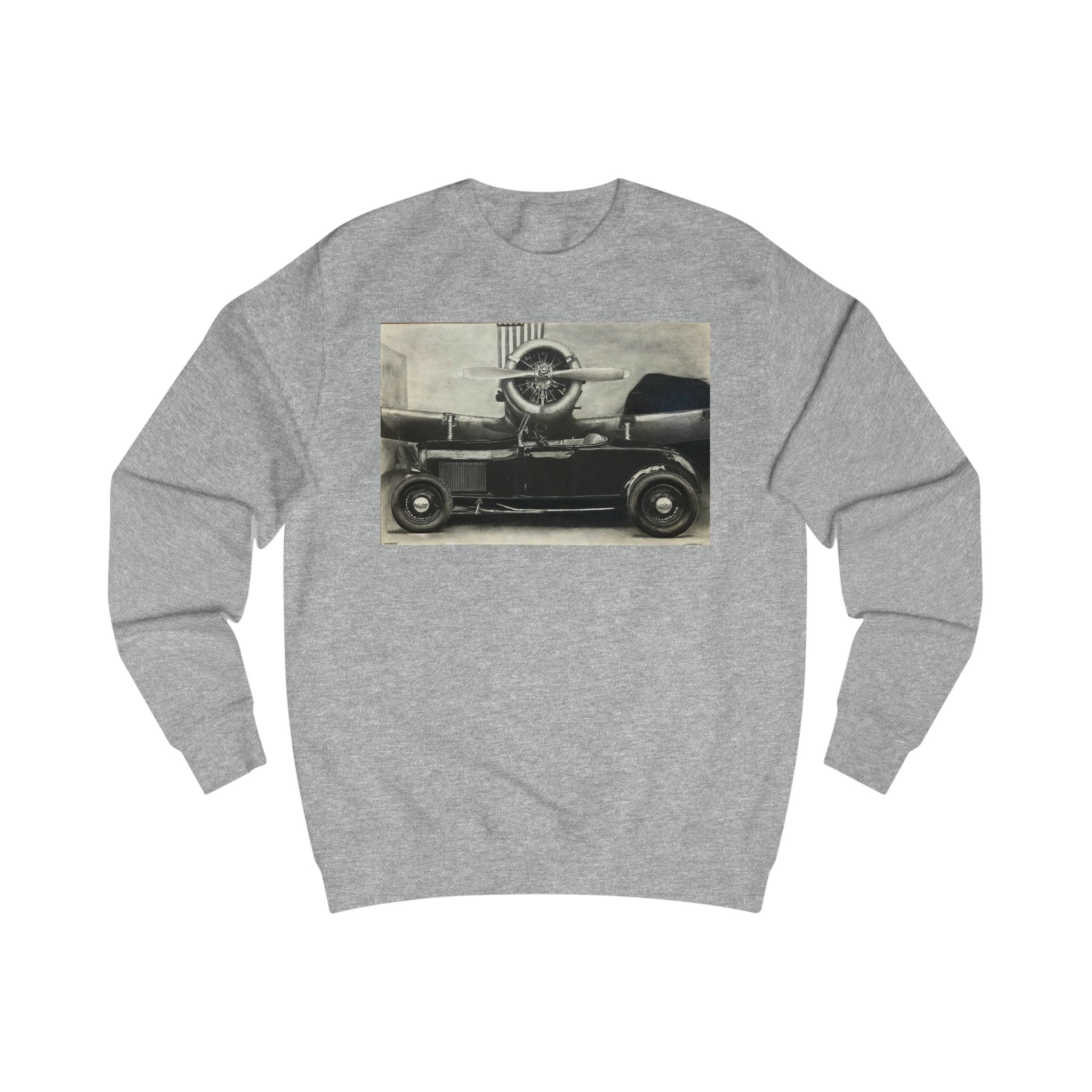 Vintage Hot Rod & Classic Aircraft Sweatshirt