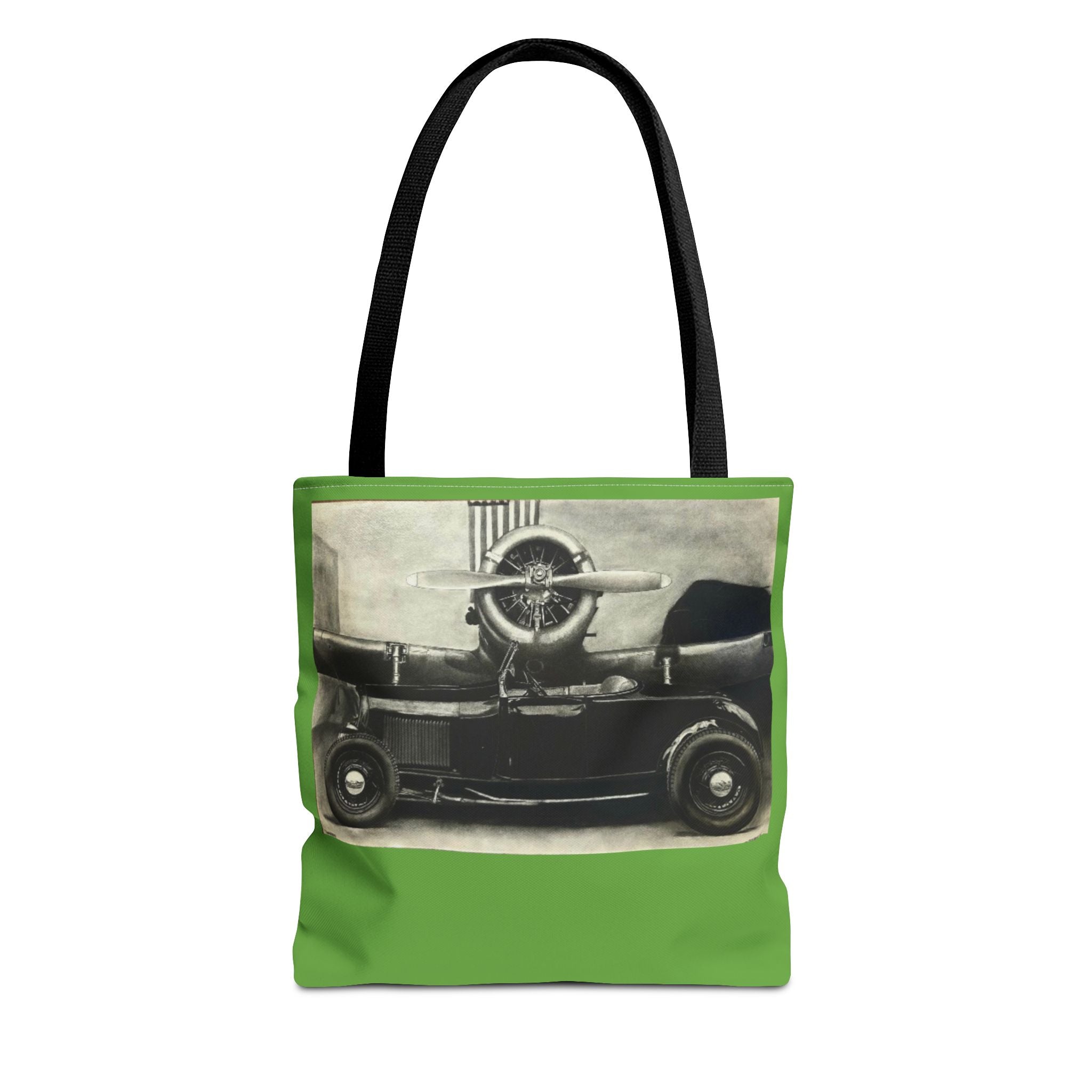 Wings Over Wheels Tote Bag