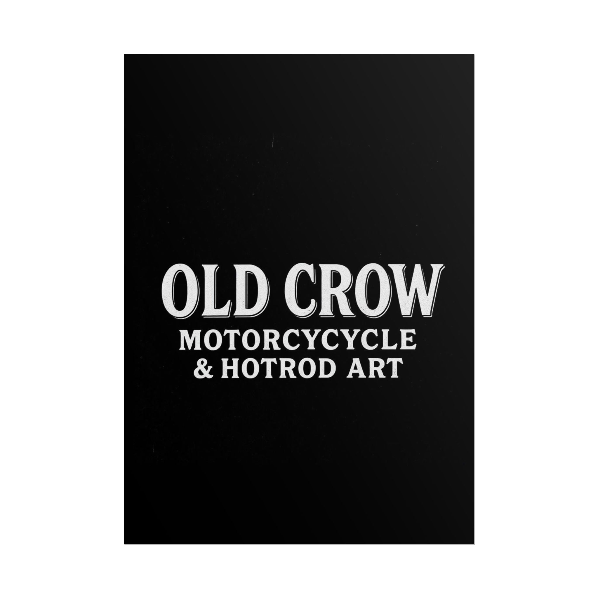 Old Crow: The Omen Art Rolled Posters