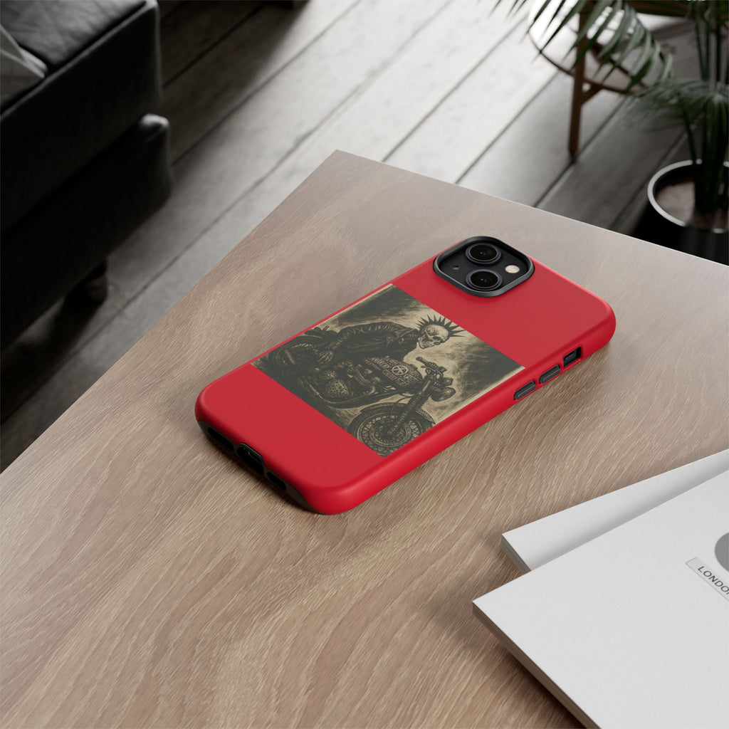 Gothic Punk Biker Skeleton Cases