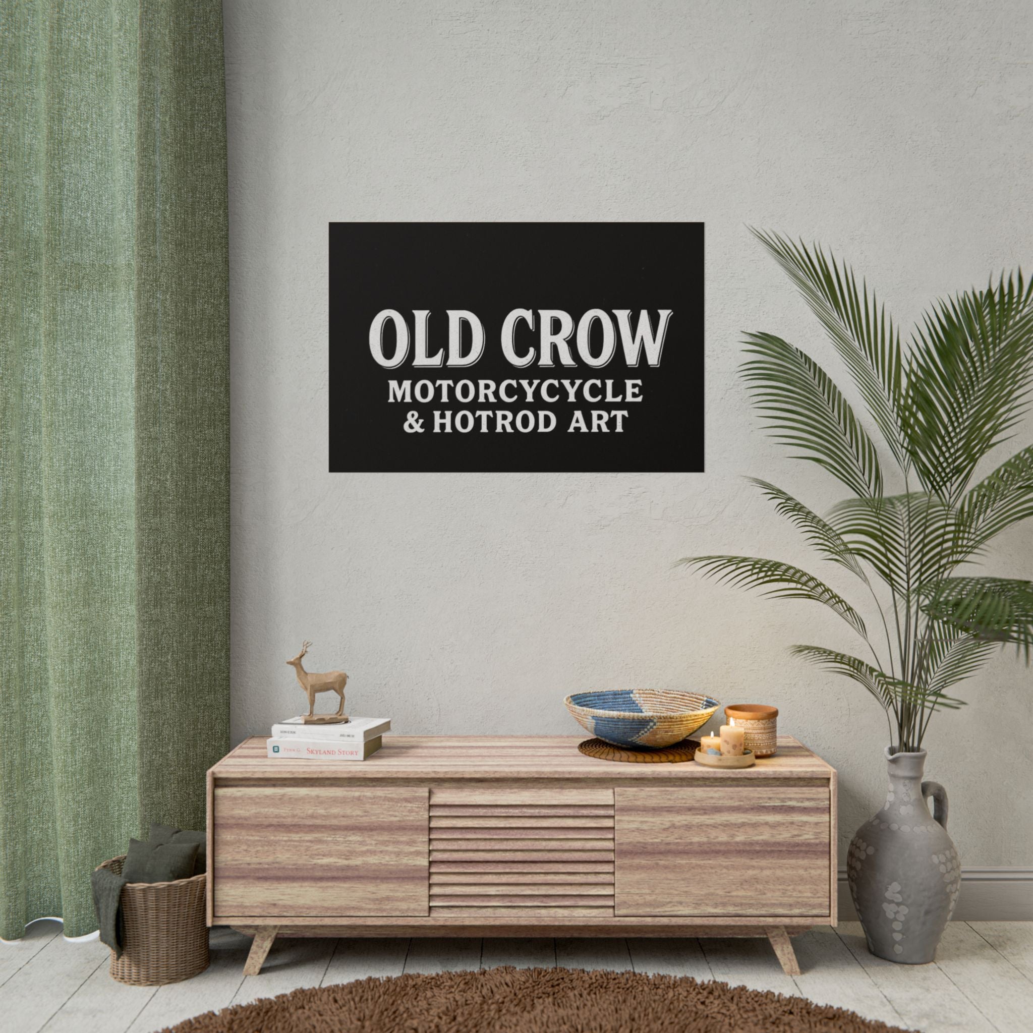 Old Crow: The Omen Art Rolled Posters