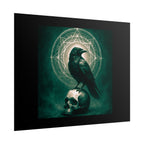 Mystical Raven Art Poster | Dark Aesthetic Wall Decor for Home