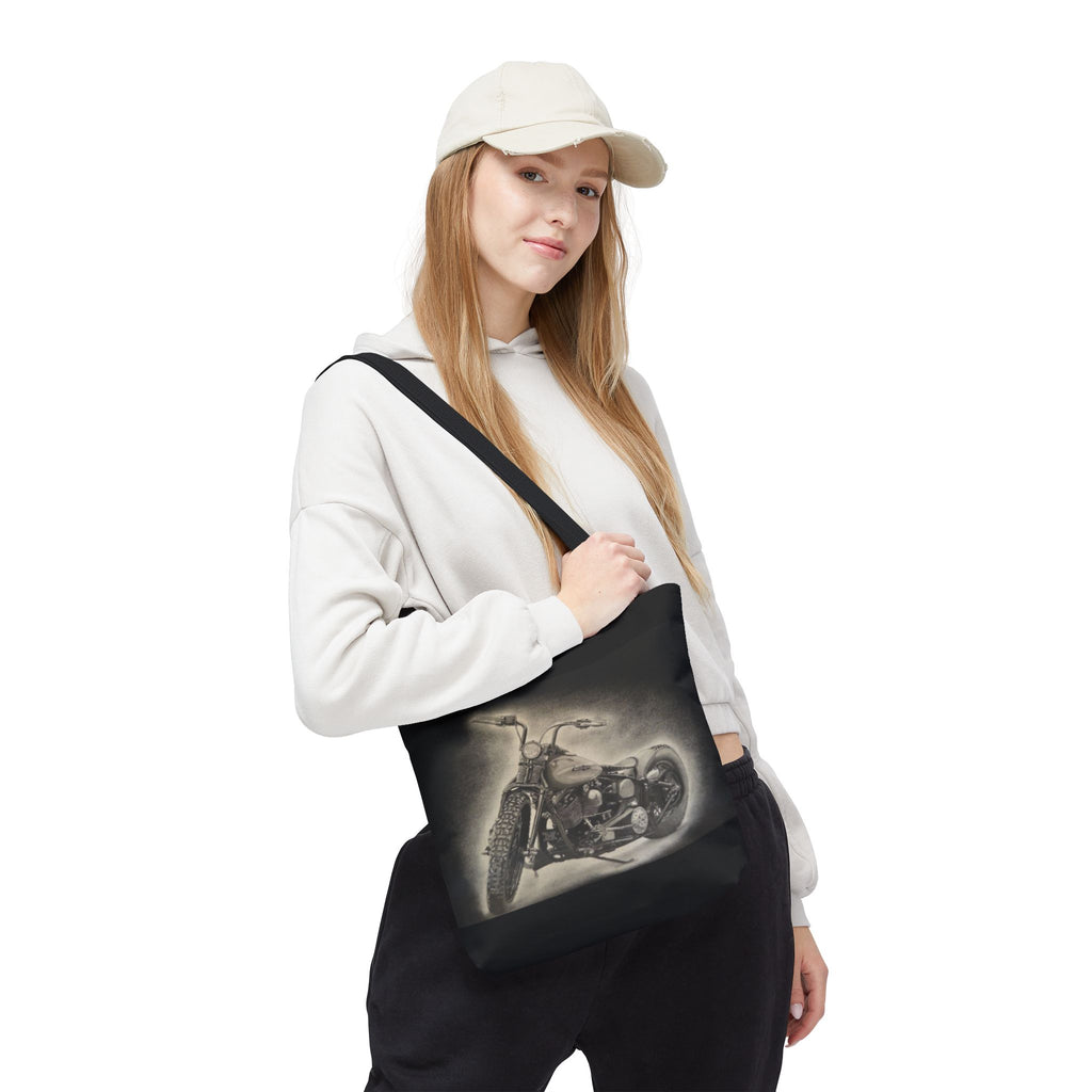 Chrome Shadow Tote Bag