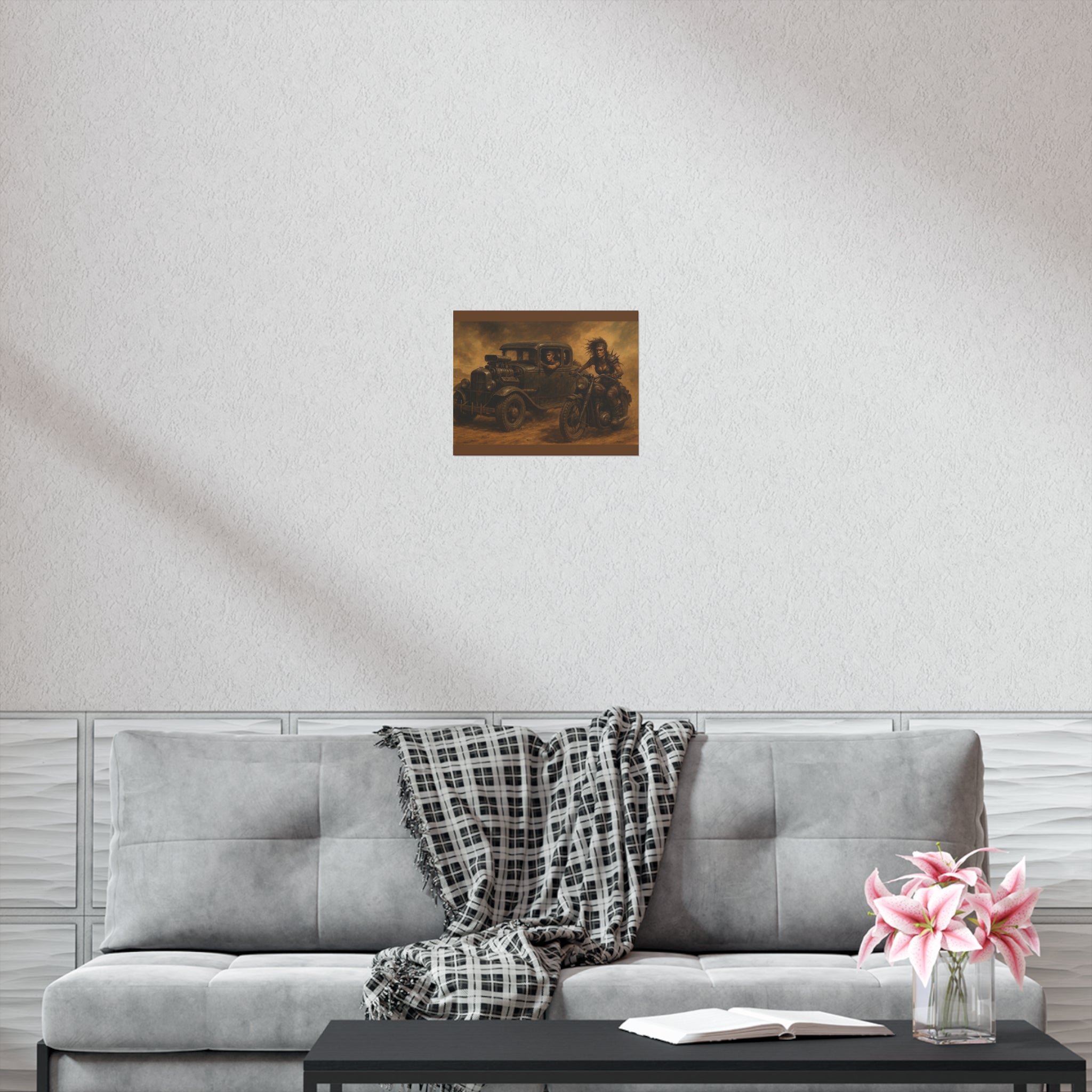 Full Throttle Fury Art Print, Uncoated Poster for Home Decor