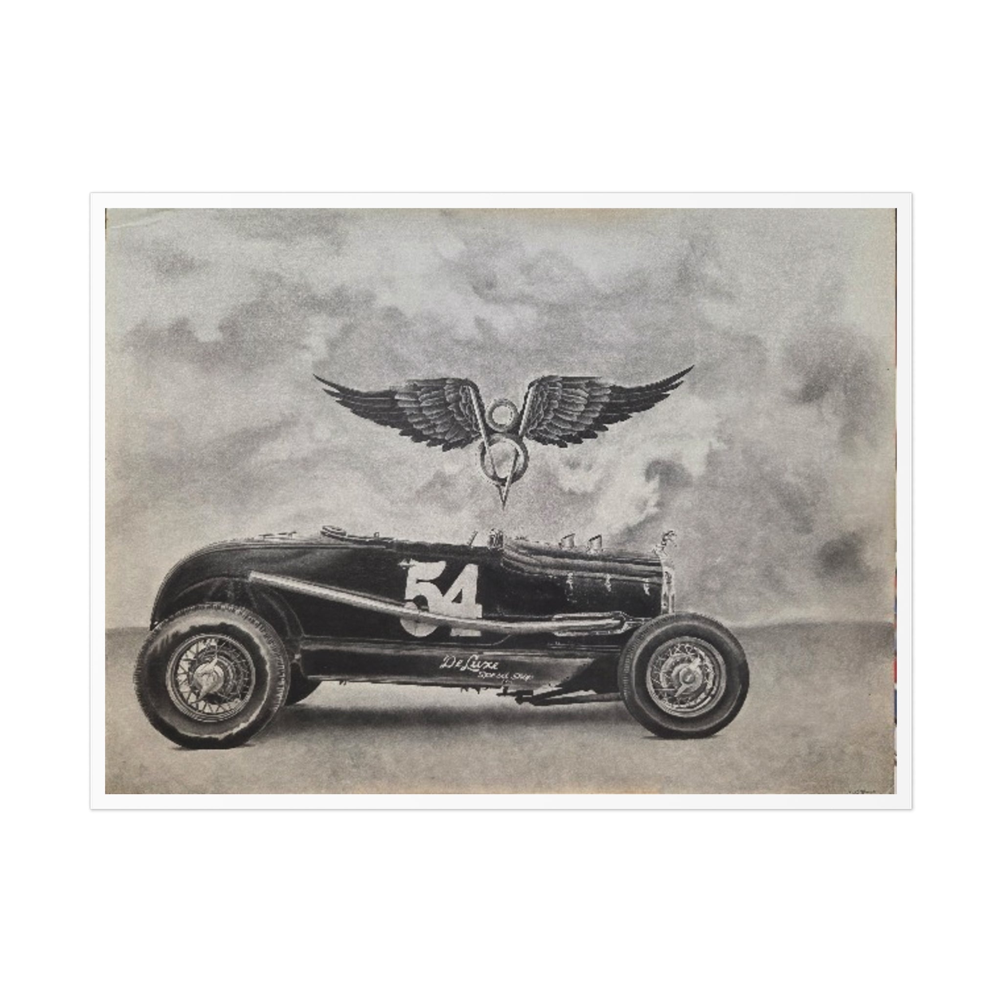 Old Crow: Speed, Steel & Spirit Art Print