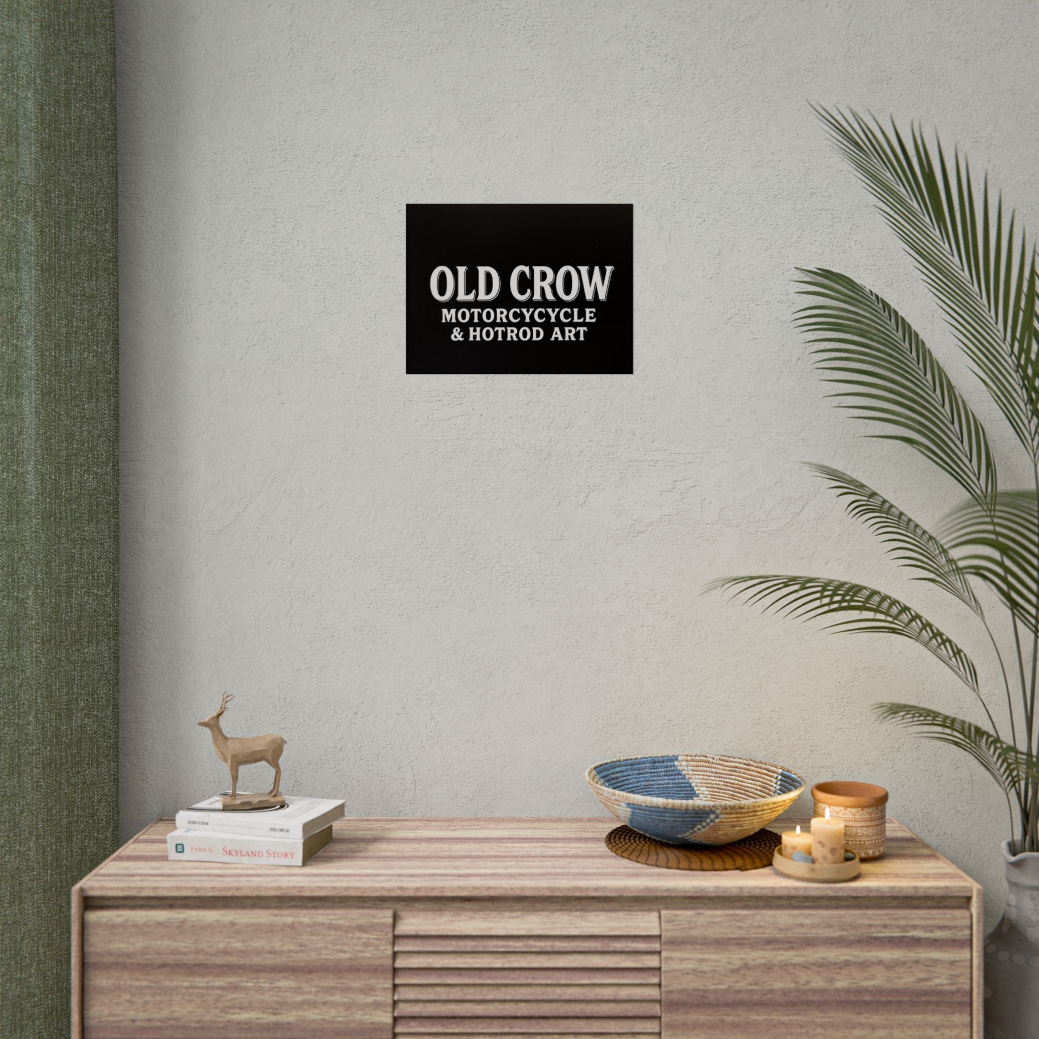 Old Crow: The Omen Art Rolled Posters