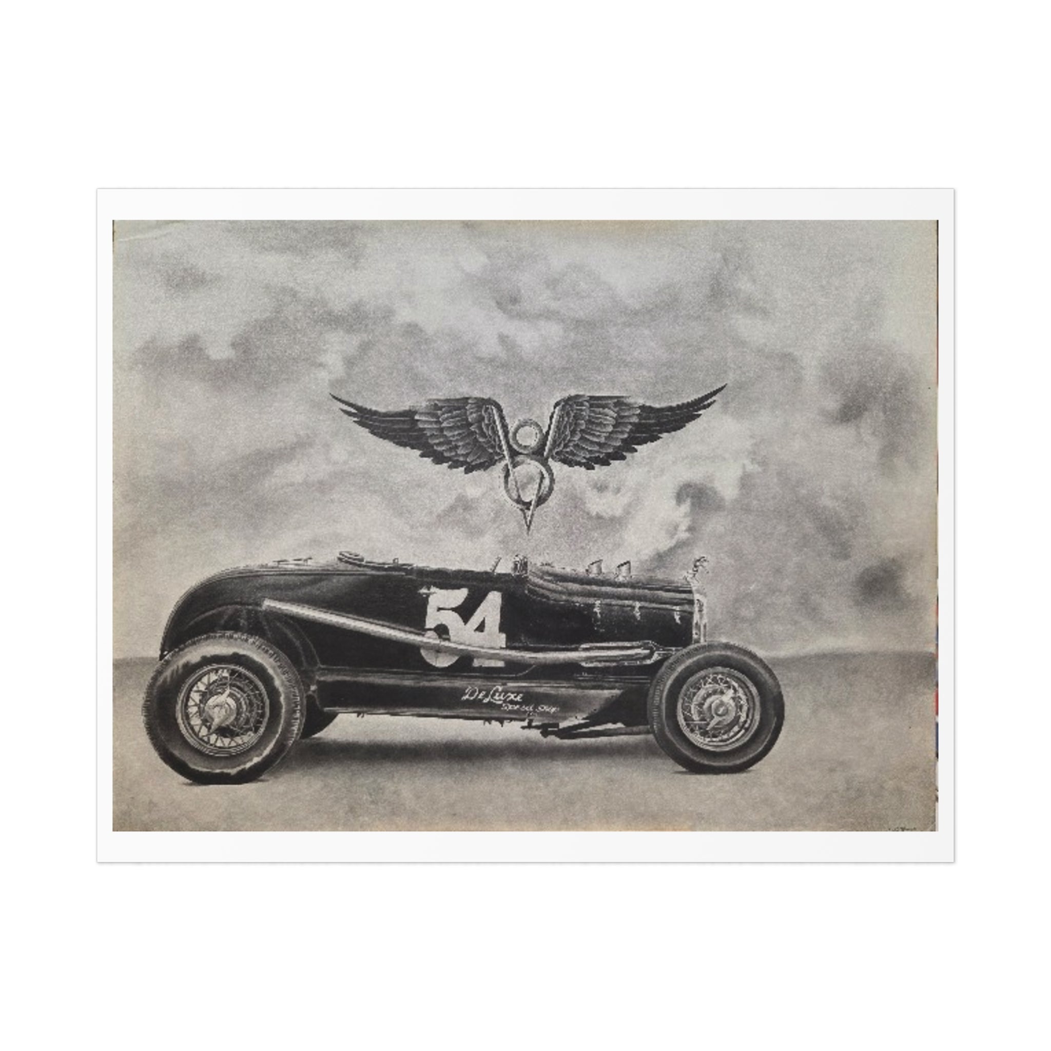 Old Crow: Speed, Steel & Spirit Art Print
