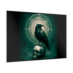 Mystical Raven Art Poster | Dark Aesthetic Wall Decor for Home