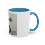 Vintage Motorcycle & Plane Coffee Mug