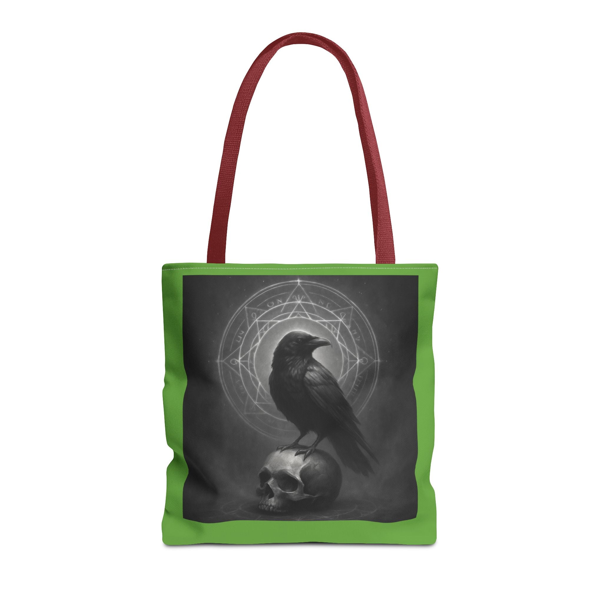 Black Raven & Skull Magic  Tote Bag