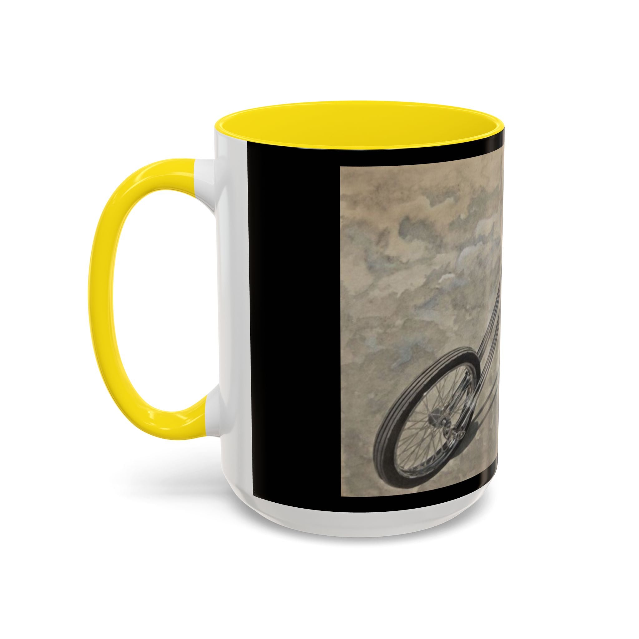 14 Vintage Motorcycle Accent Coffee Mug