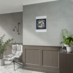 Old Crow Rolled Poster, Retro Wall Decor
