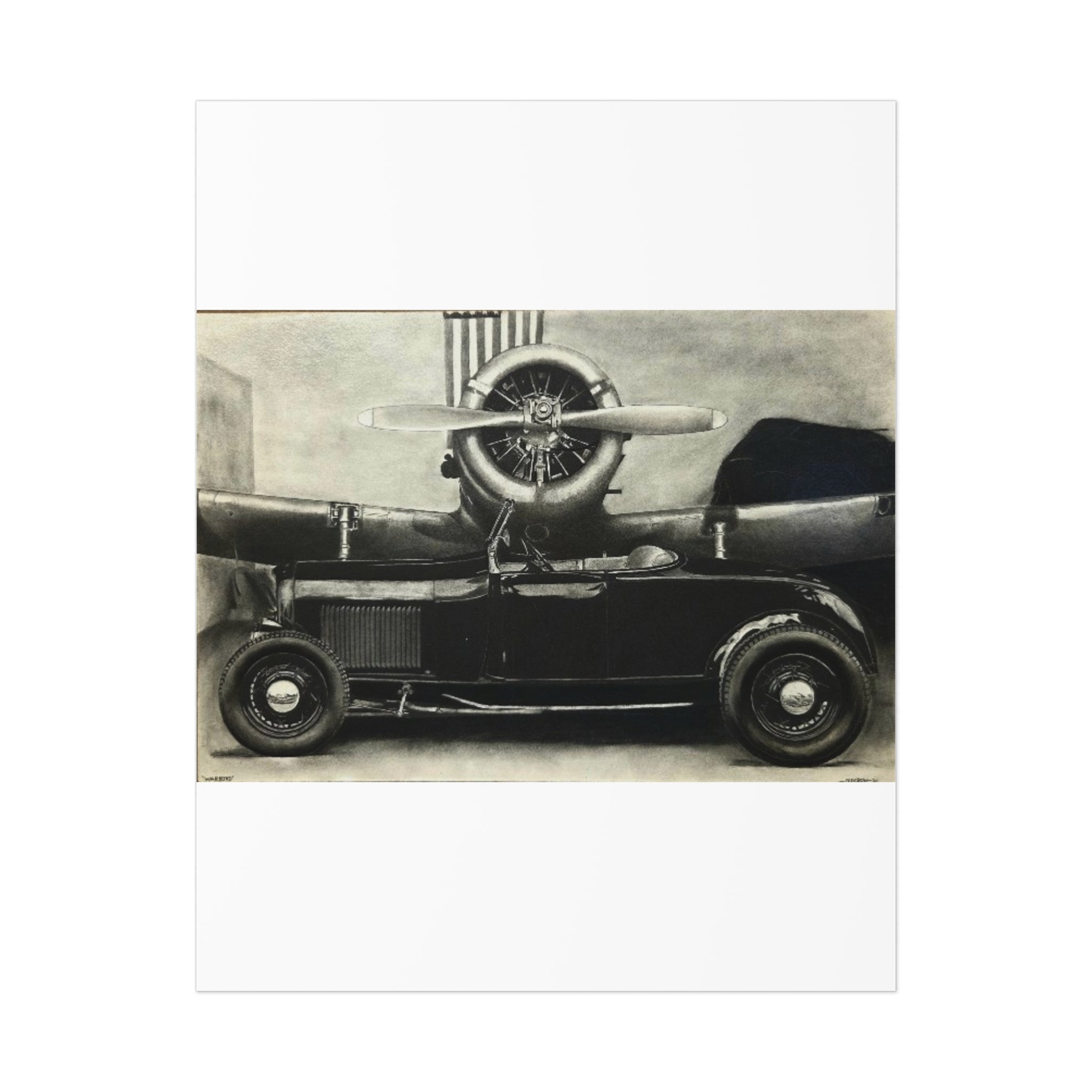 Vintage Car Art Print